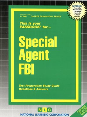 cover image of Special Agent FBI